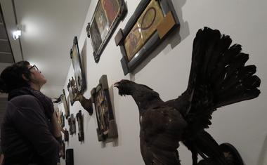 Fotogalerija z razstave Neue Slowenische Kunst v Moderni galeriji