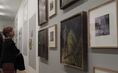 Fotogalerija z razstave Neue Slowenische Kunst v Moderni galeriji