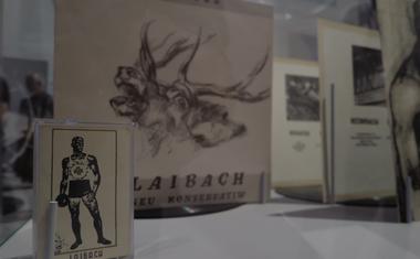 Fotogalerija z razstave Neue Slowenische Kunst v Moderni galeriji