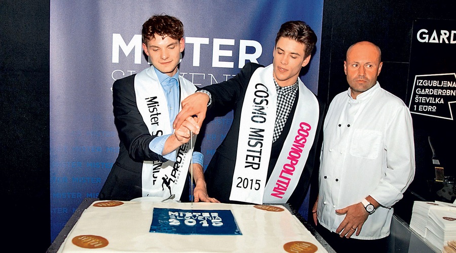 Novi mister Slovenije je Matjaž Lesjak, Cosmo mister pa Matjaž Mavri Boncelj (foto: Mare Vavpotič/Zaklop)