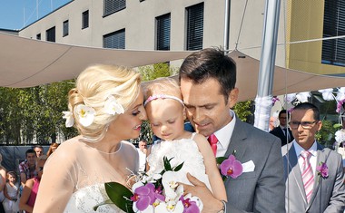 Miša Margan in njena poroka med orhidejami