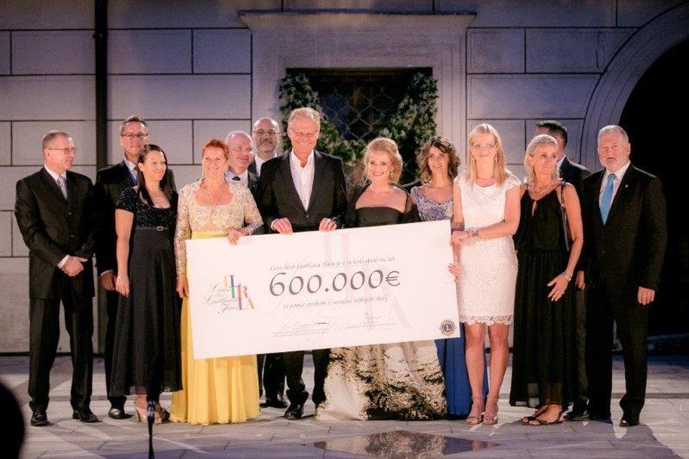 V 15 letih delovanja Lions Klub Ljubljana Iliria zbral več kot 600.000 eur