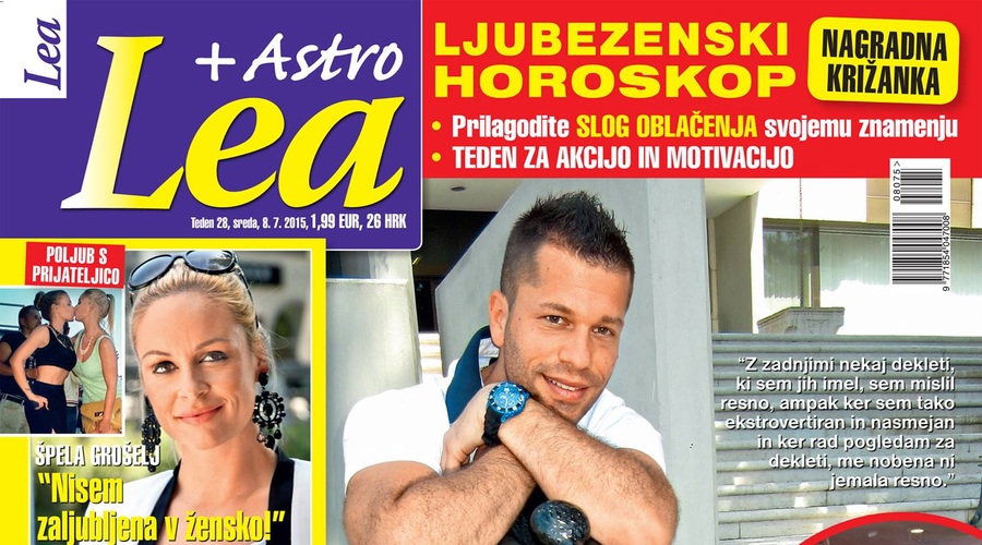 Črt Banko bi imel pet otrok? Več v novi Lei!