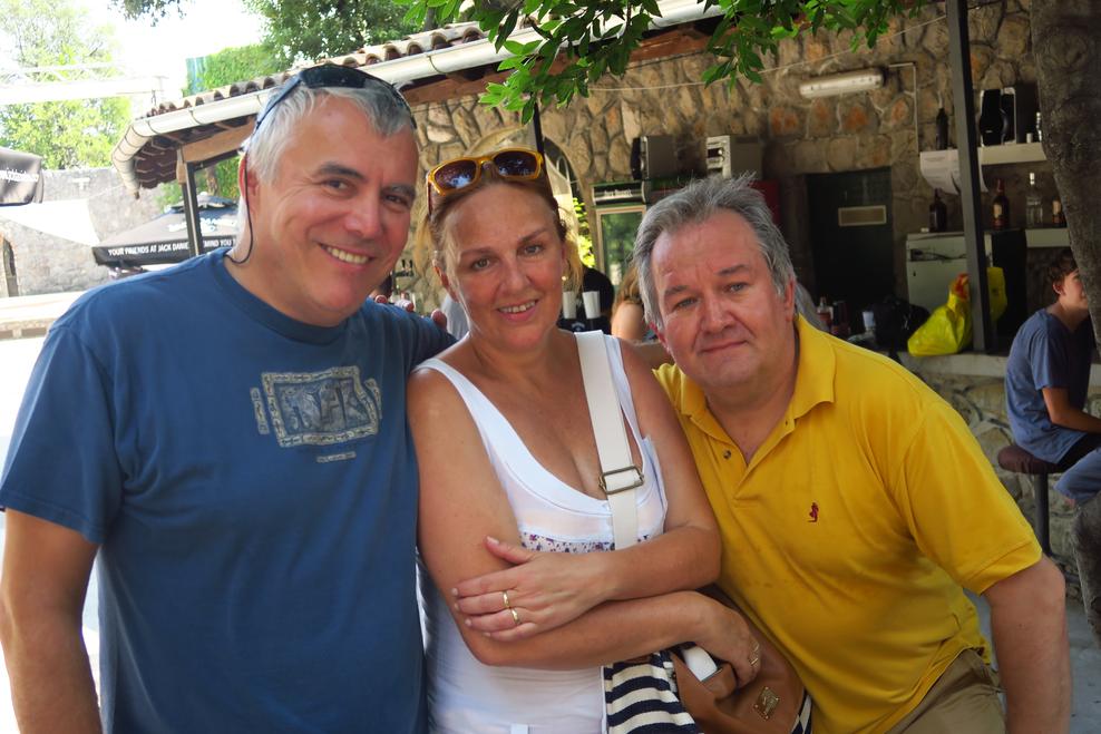 Zoran Predin, Barbara Lapajne in Branislav Rasić