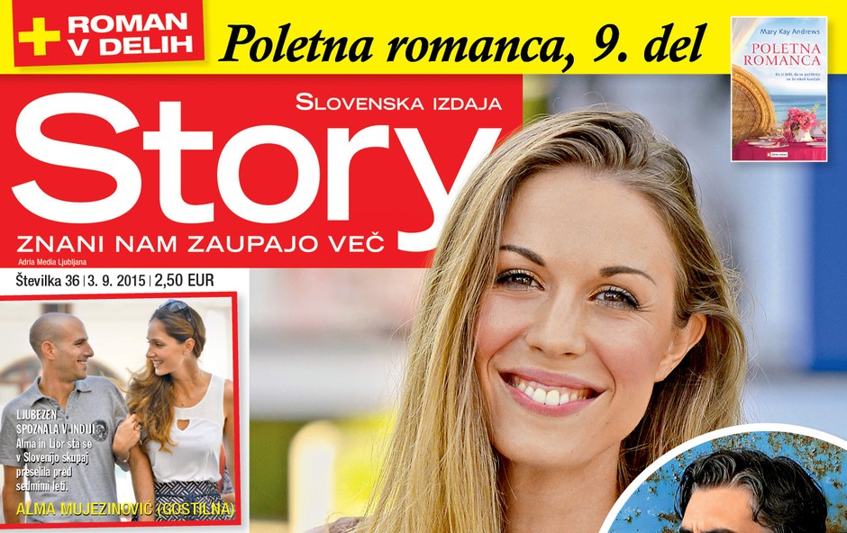 Samo za Story! Tara Zupančič o ljubezni z Janom Plestenjakom! (foto: Story)