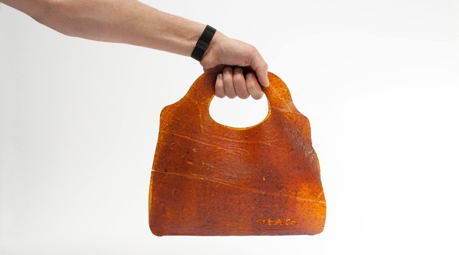 Končno - popolnoma vegansko usnje! (foto: Fruitleather Rotterdam)