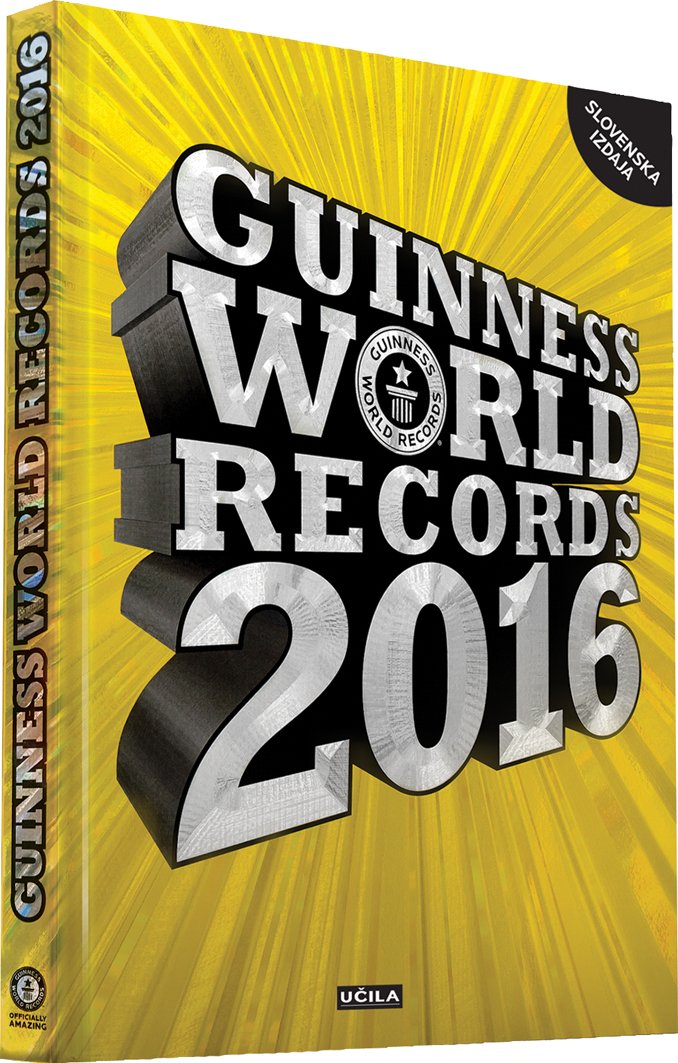 Izšla je Guinnessova knjiga rekordov 2016 (foto: FELIX)