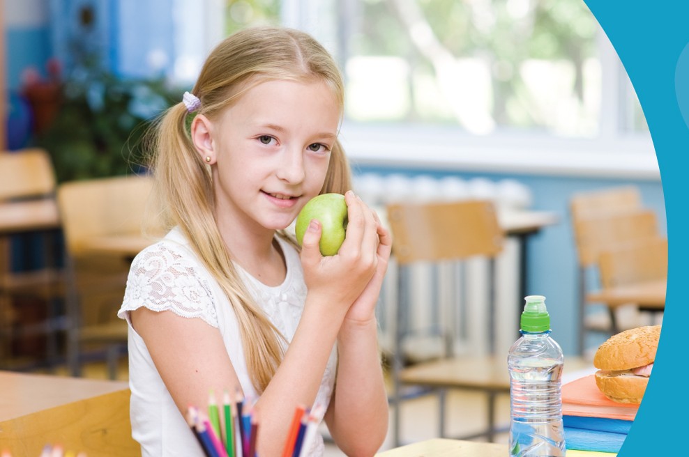 Donacija sredstev za šolsko malico (foto: Qlandia)