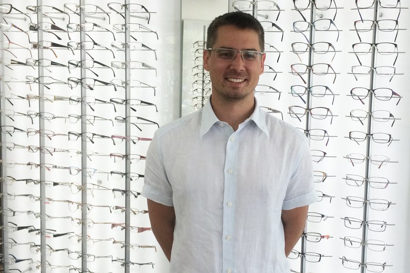 Nakup novih očal s pridelki, izdelki ali storitvami (foto: Optika Ventura)