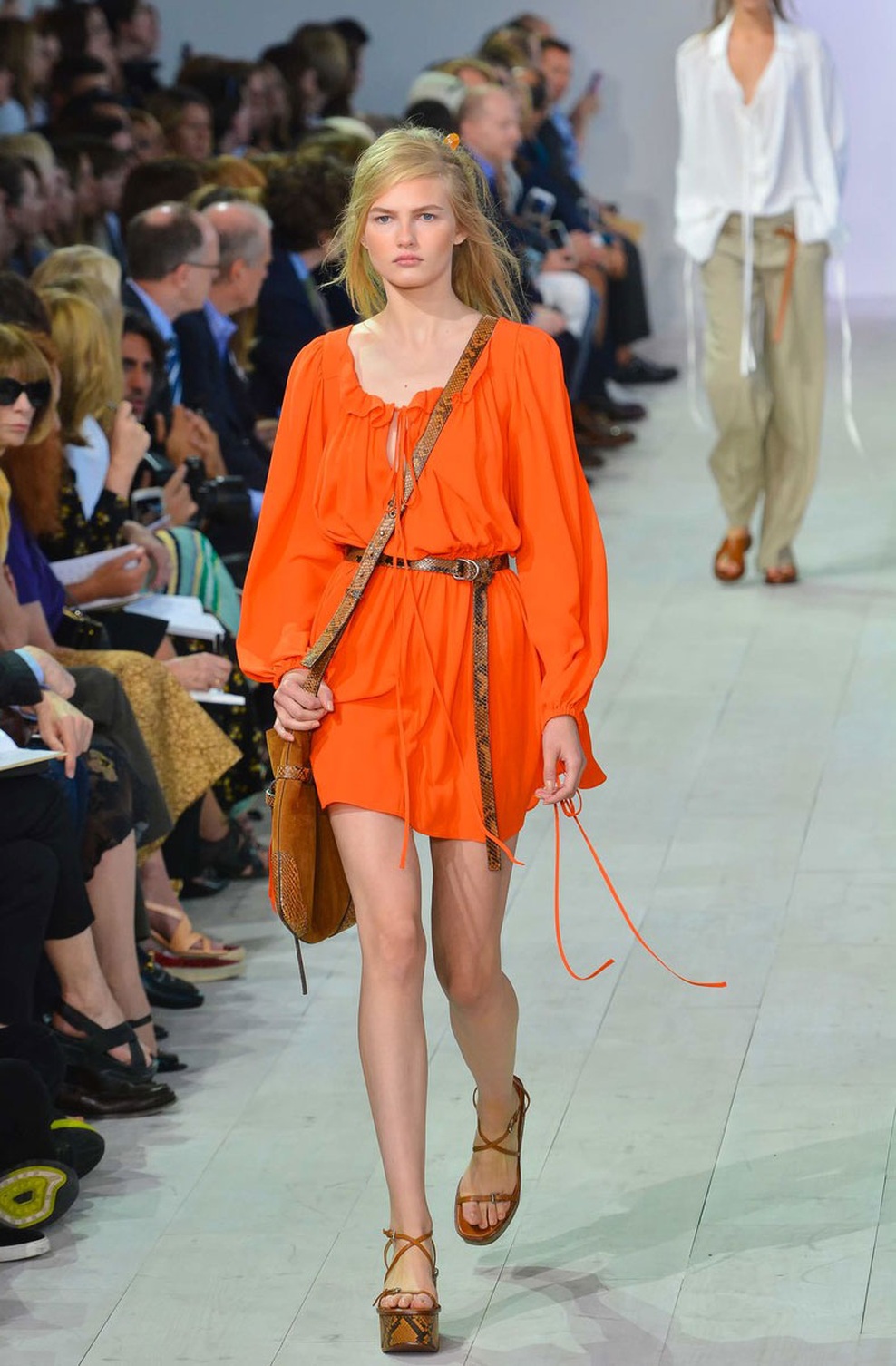 Michael Kors je v New Yorku navdušil z zelo nosljivo kolekcijo