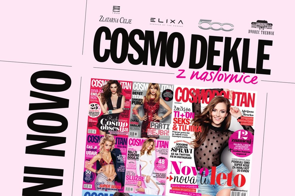 Kdo bo naslednje dekle s Cosmo naslovnice? (foto: Cosmopolitan Slovenija)
