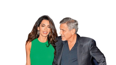George Clooney: Skromna obletnica poroke