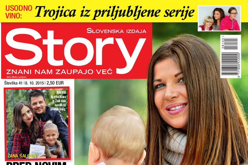 Prve družinske fotografije Jasne Kuljaj! Samo za Story! (foto: Story)