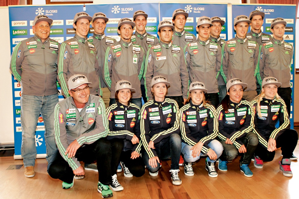 Naši orli in orlice. Držimo pesti, da bodo letos poleteli še dlje!