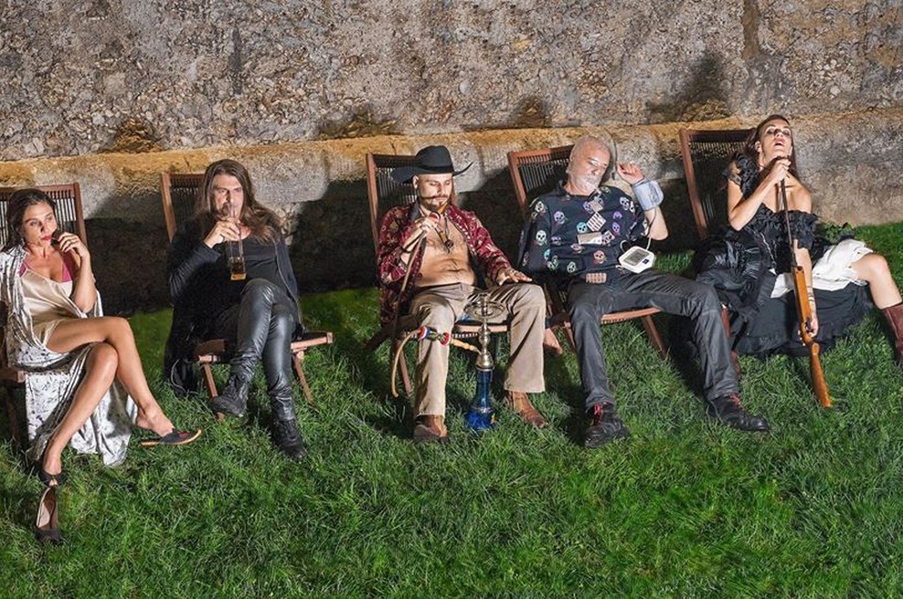 Borghesia na prvem samostojnem ljubljanskem koncertu (foto: Facebook Borghesia)