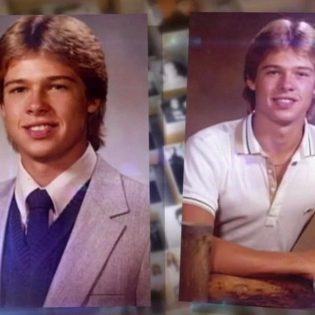 To je Brad Pitt, ko je bil še najstnik?