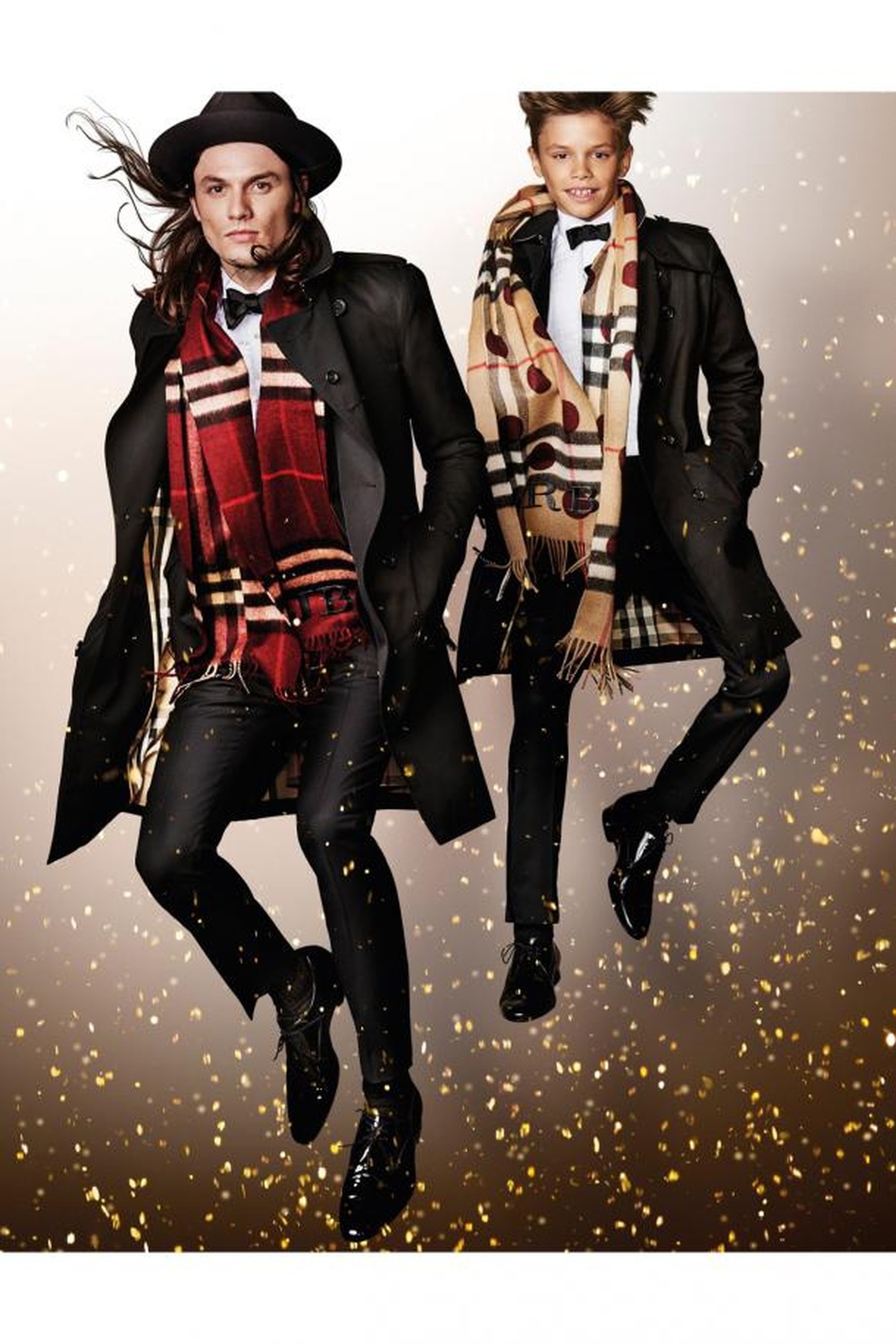 Mladi Beckham za Burberry