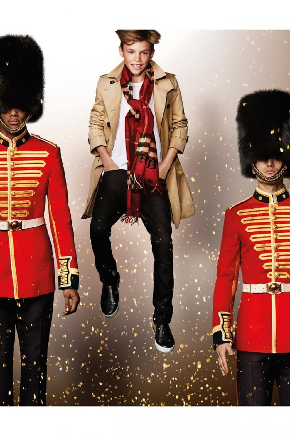 Mladi Beckham za Burberry