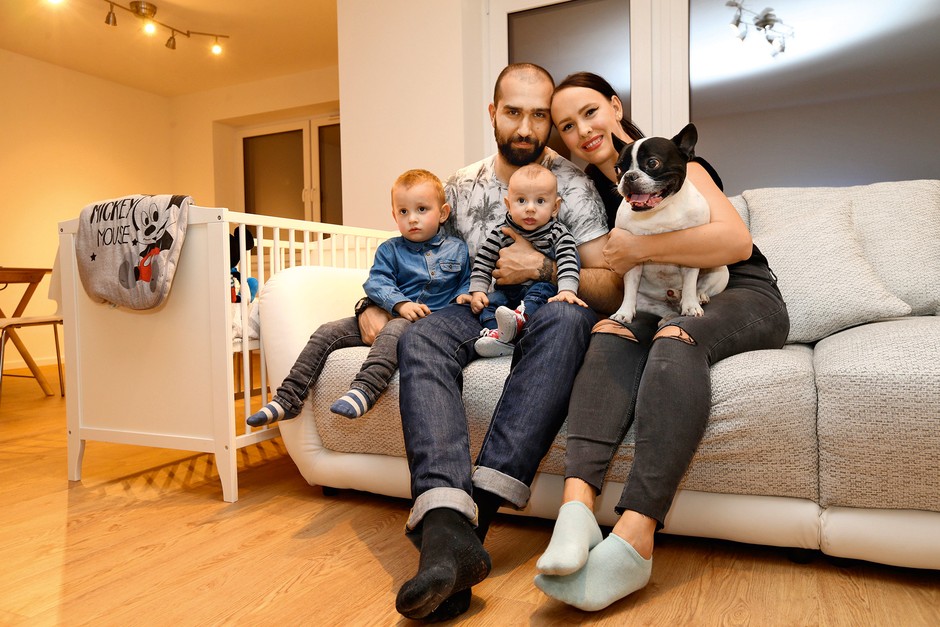 Družina Anić: Pet selitev v šestih letih (foto: Story Press)