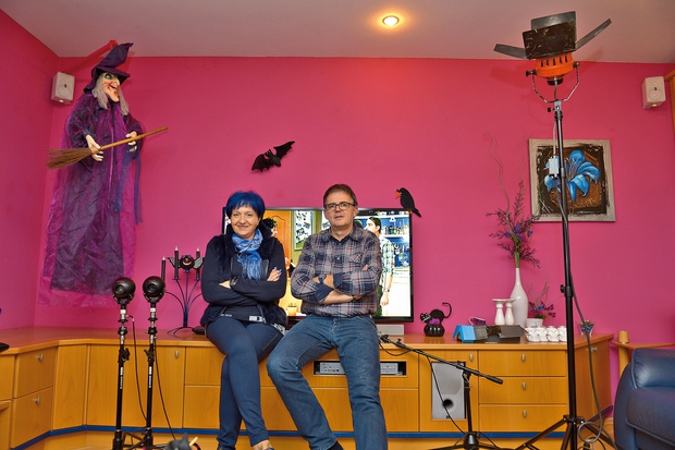 Barbara Vavpetič in Stanko Kranjc (Bognedaj, da bi crknu televizor): Vedno imata polno hišo! (foto: Nova Press)