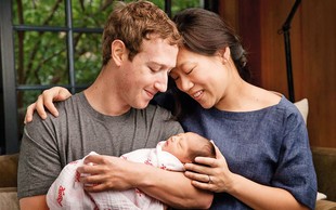 Mark Zuckerberg bo drugič očka