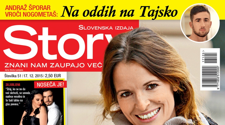 Alenka Gotar je noseča, med drugim piše nova Story