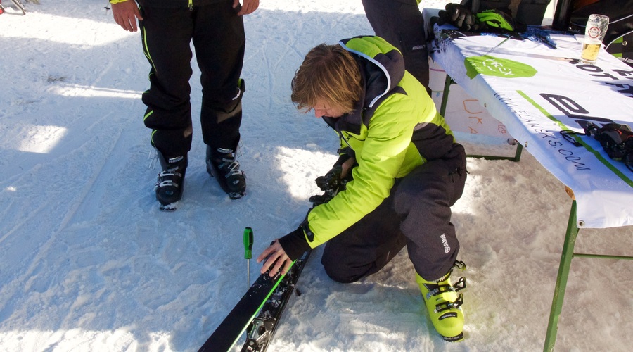 Test Elanovih smuči (foto: Osebni arhiv)