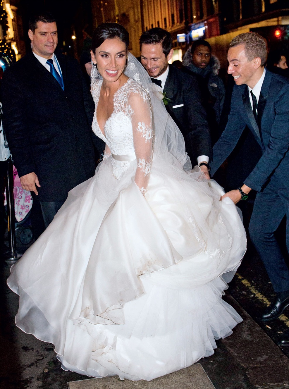 Frank ima iz dolgoletne
zveze s špansko manekenko
Elen Rivas dve hčerki.