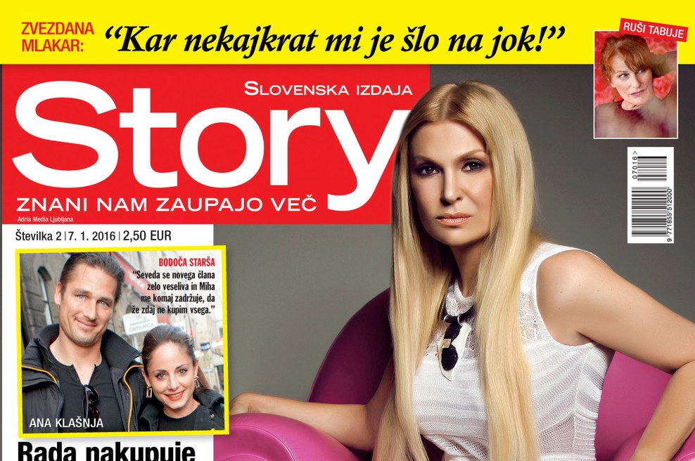 Helena Blagne je ponosna na sina, piše nova Story