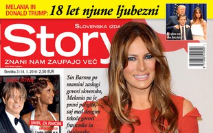 Sin Barron po zaslugi mame Melanie Trump govori slovensko, piše nova Story
