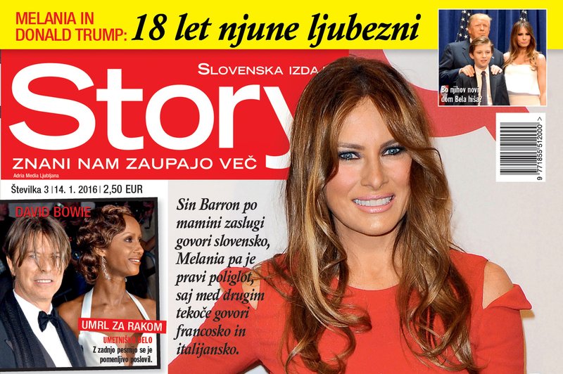 Sin Barron po zaslugi mame Melanie Trump govori slovensko, piše nova Story