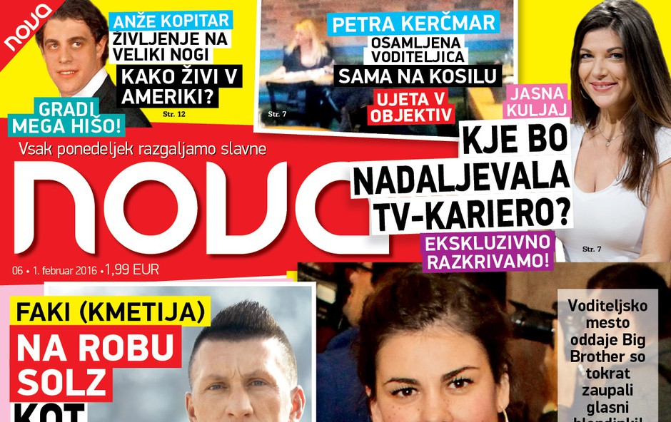 Ana Maria Mitič je izgubila voditeljsko mesto Big Brotherja, piše nova Nova!