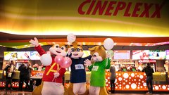 Super Alvin zabava v Cineplexxu Celje