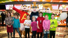 Super Alvin zabava v Cineplexxu Celje