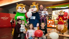 Super Alvin zabava v Cineplexxu Celje