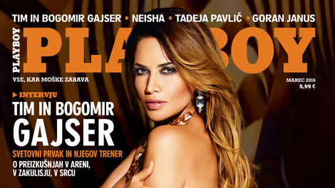 Sanjsko dekle v novem Playboyu je misica Tadeja Pavlič!