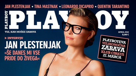 Pravi slovenski plejboj Jan Plestenjak o glasbi in dekletih za novi Playboy!