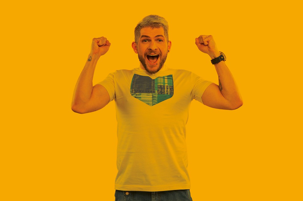 Želiš videti svoj obraz na jumbo plakatu? Postani Ni panike obraz! (foto: Nik Jarh AV Studio)