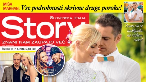 Manca Simčič in Tomi Meglič priznala konec ljubezni, piše nova Story