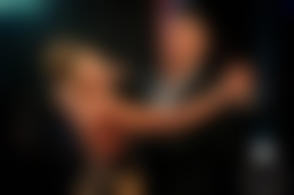 Abbey Clancy in Aljaž Škorjanec