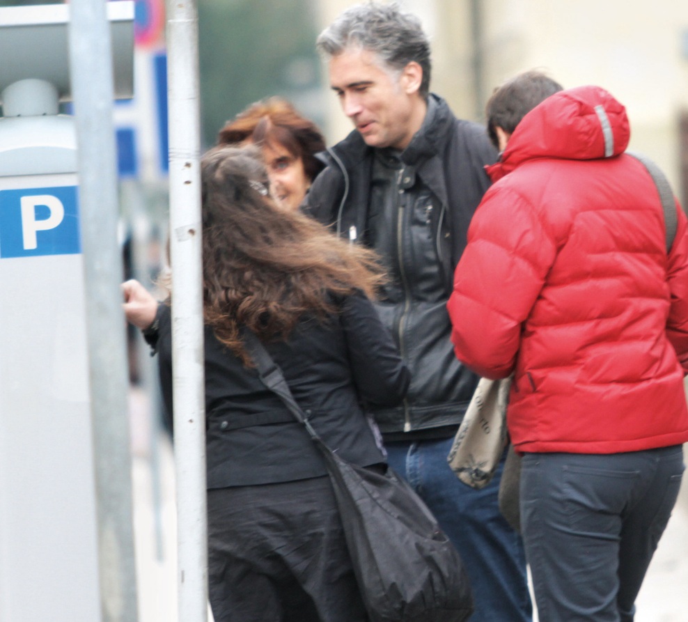 Foto: Jan Plestenjak z mamo v Ljubljani!