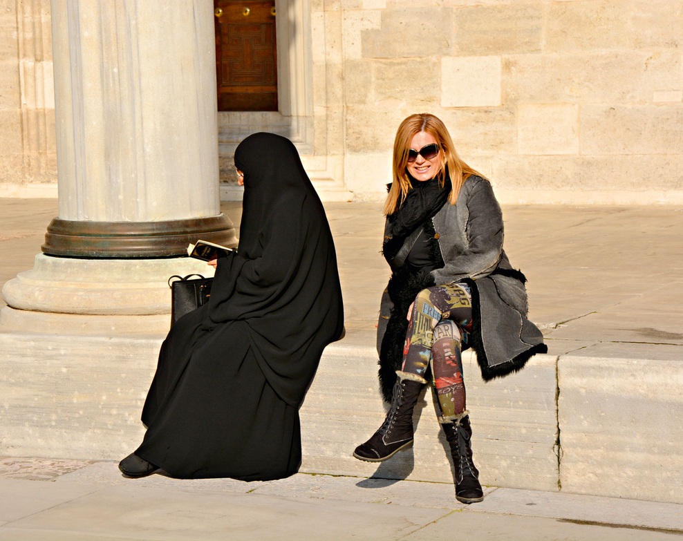 Znamenita plava mošeja Haga Sofia.