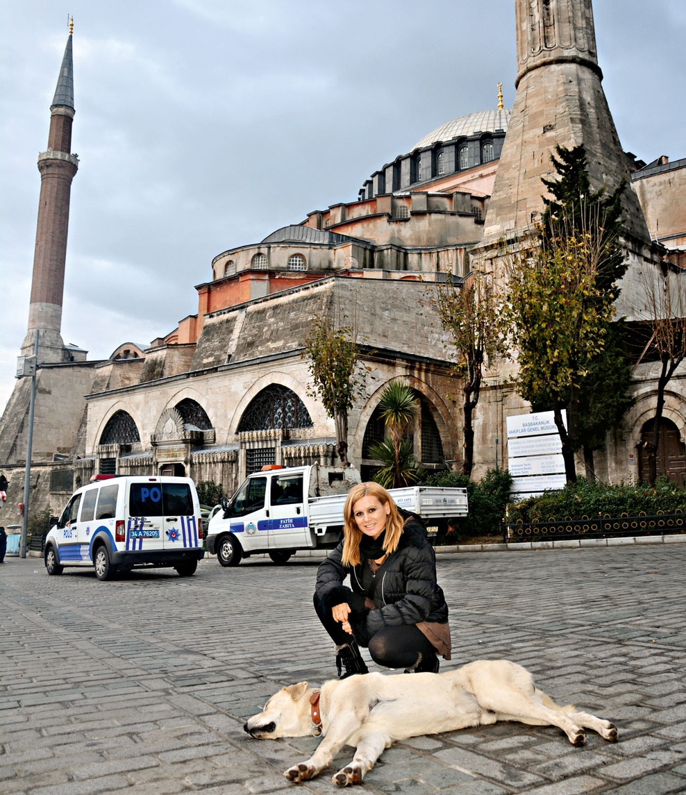 Znamenita plava mošeja Haga Sofia.
