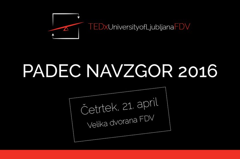 Študentje pripravljajo že peti TEDxFDV (foto: promocijsko gradivo organizatorja)