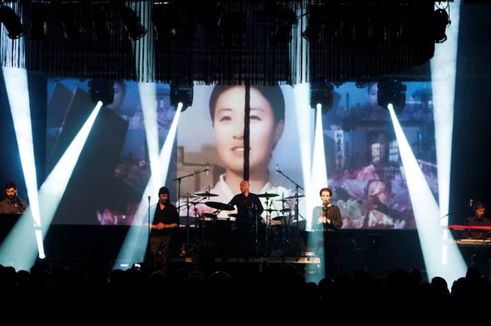 Laibach v Gallusovi dvorani s koncertom 'Naše pesmi, vaše sanje' (foto: Tomislav Gangl)