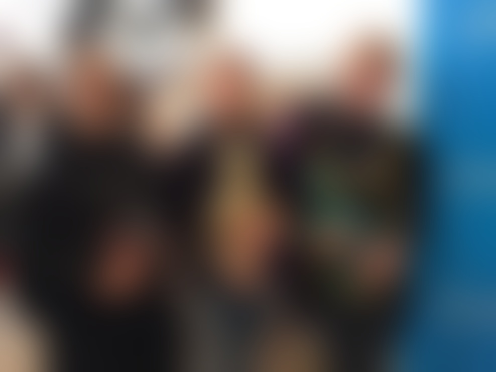 Oblikovalke Tina Pavlin, Editta Zelolepo in Simona Kogovšek s punčkami
