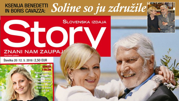 Vse o poroki leta Ksenije Benedetti in Borisa Cavazze v novi Story!