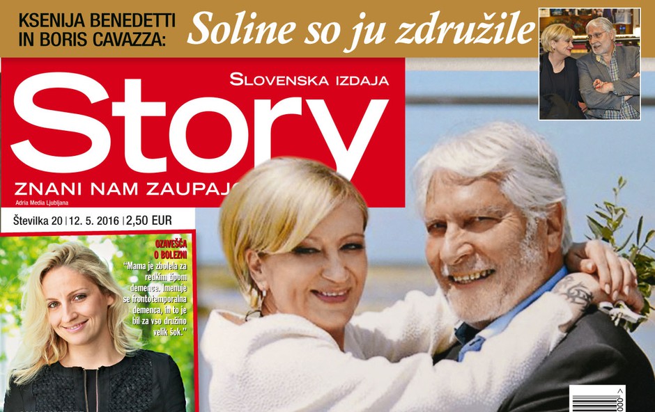 Vse o poroki leta Ksenije Benedetti in Borisa Cavazze v novi Story!