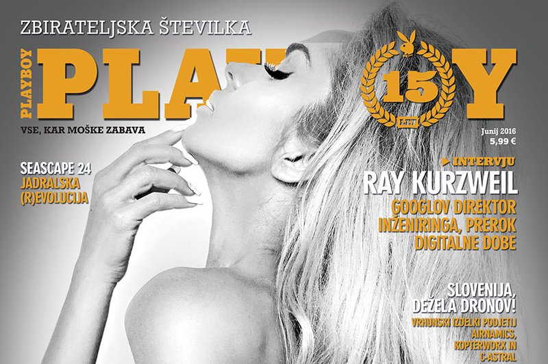 Zbirateljska številka ob 15. obletnici slovenskega Playboya (foto: Adriamedia)