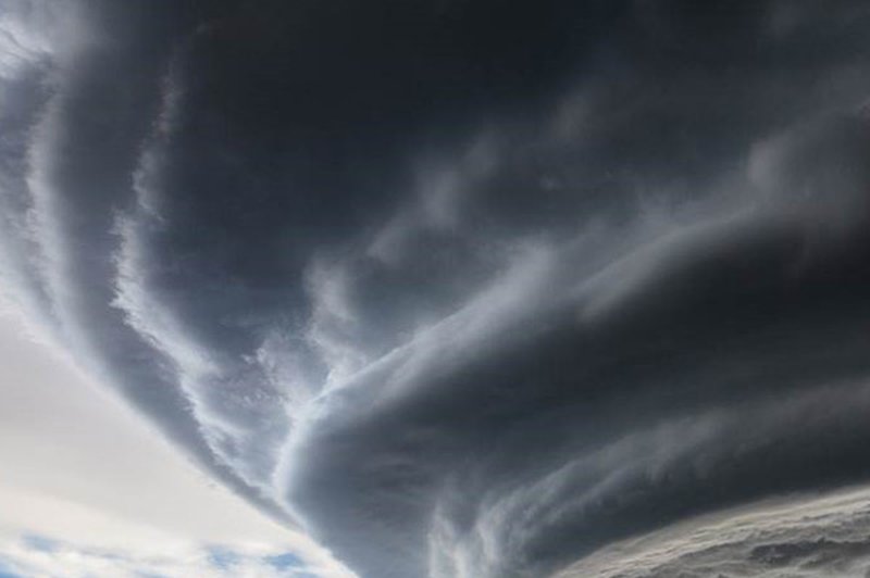 Supercelični nevihtni oblak; foto: Marko Korošec  (foto: Marko Korošec )